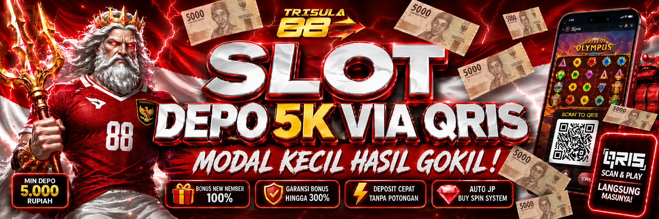 slot deposit 5k